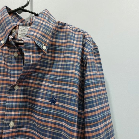 Brooks Brothers Regent The Original Polo Shirt Button Down Size Medium - Picture 2 of 6
